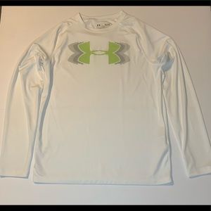UNDER ARMOUR BOYS HEATGEAR SHIRT SIZE 14-16